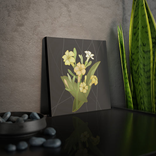 Canvas Photo Tile- Puakenikeni