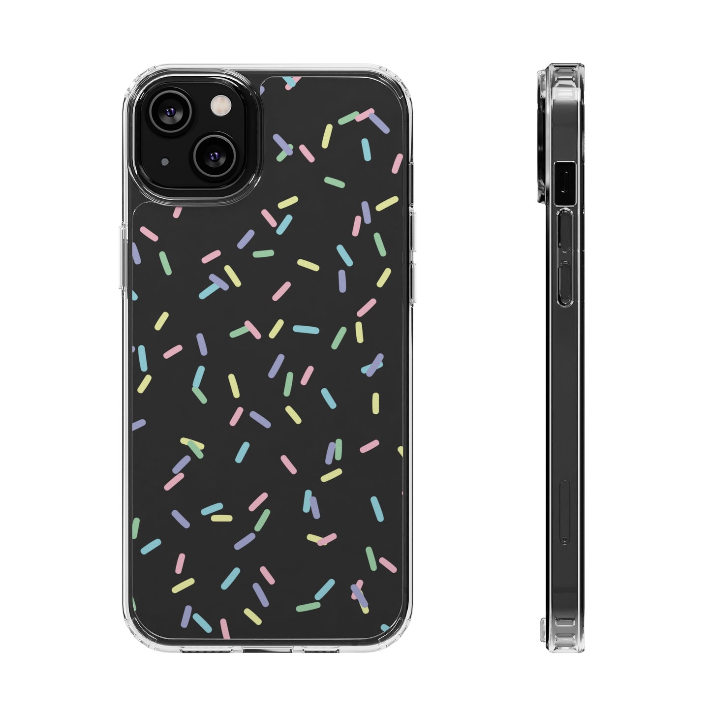 Rainbow Sprinkles CLEAR Case