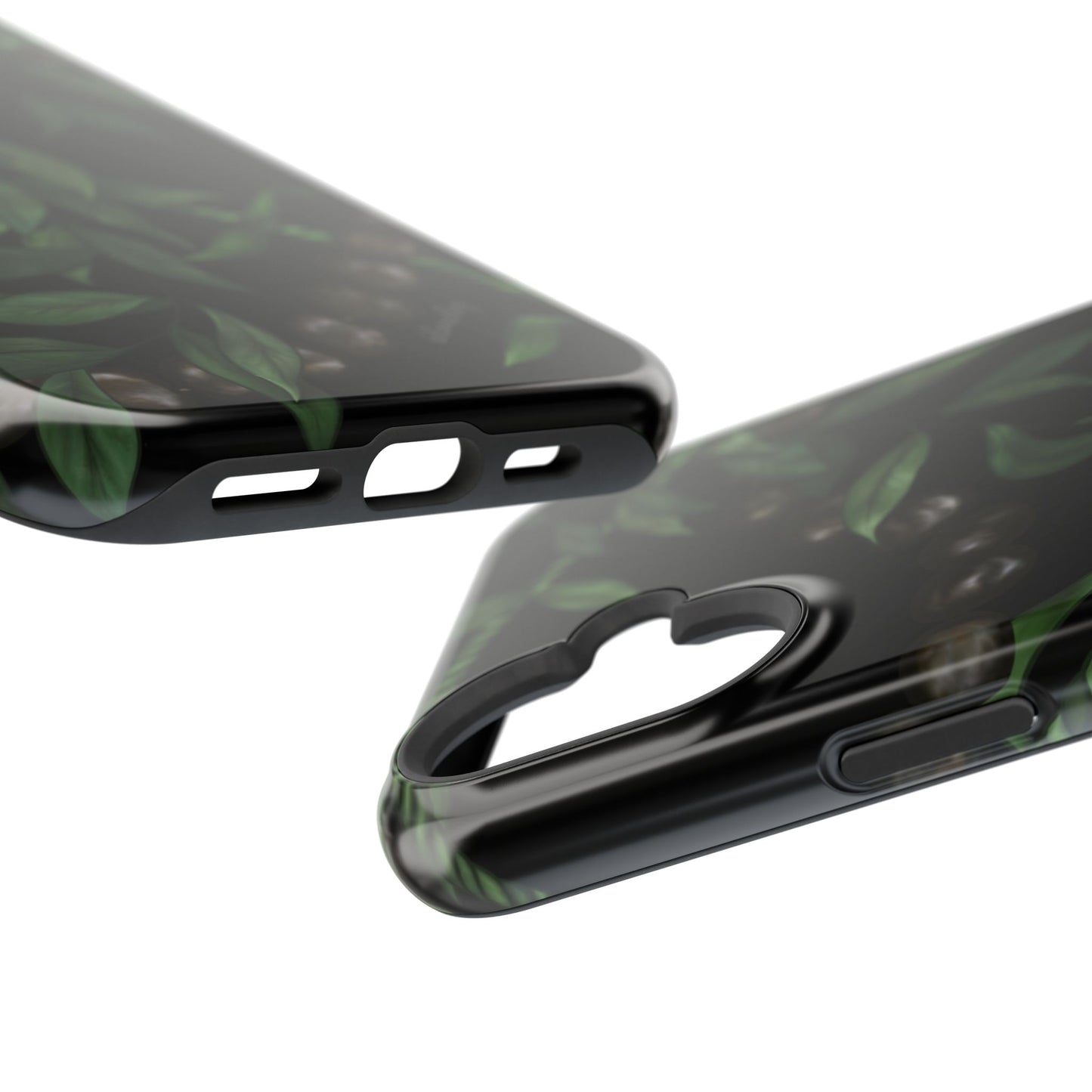 Kukui Nut, Maile, Ti Leaf Lei (Black), MAGSAFE
