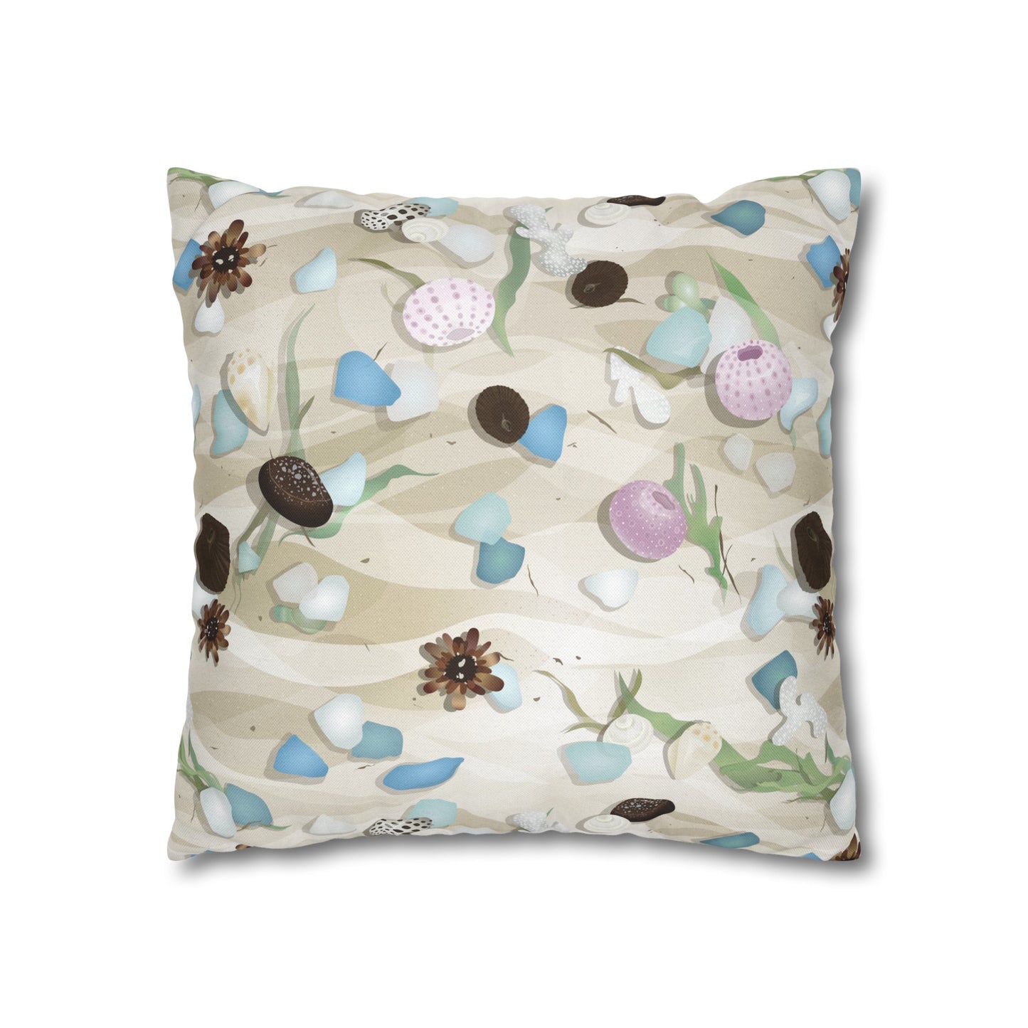 Throw Pillow Covers- Hawaiian Sandy Shores