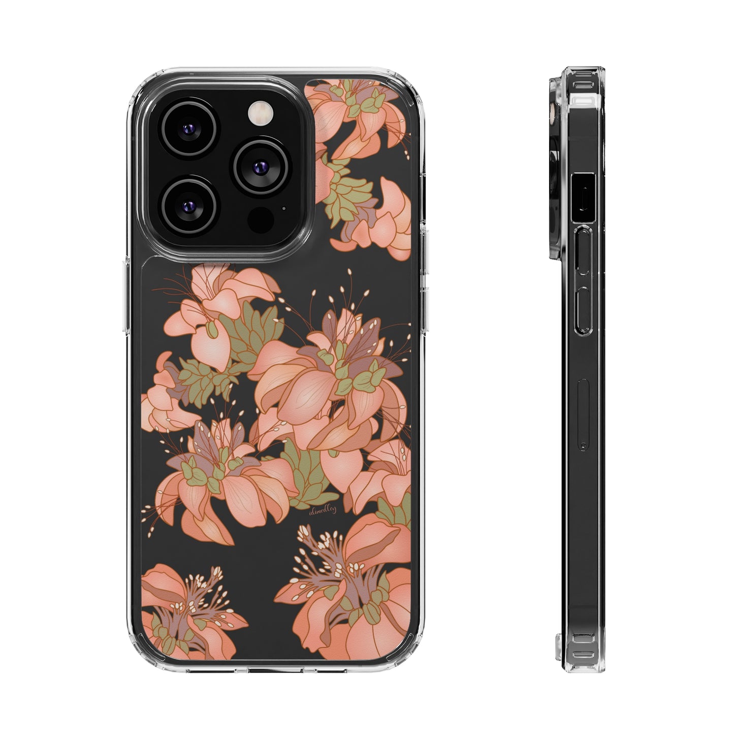 Wili Wili Flowers CLEAR Case