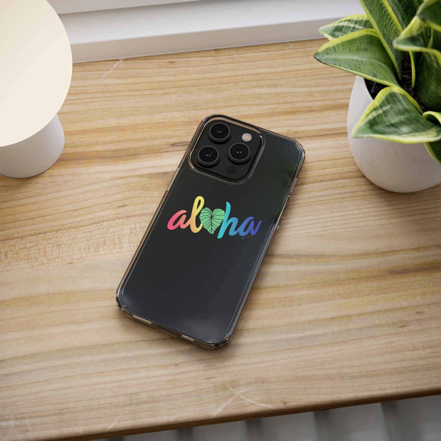 Aloha Kalo CLEAR Case