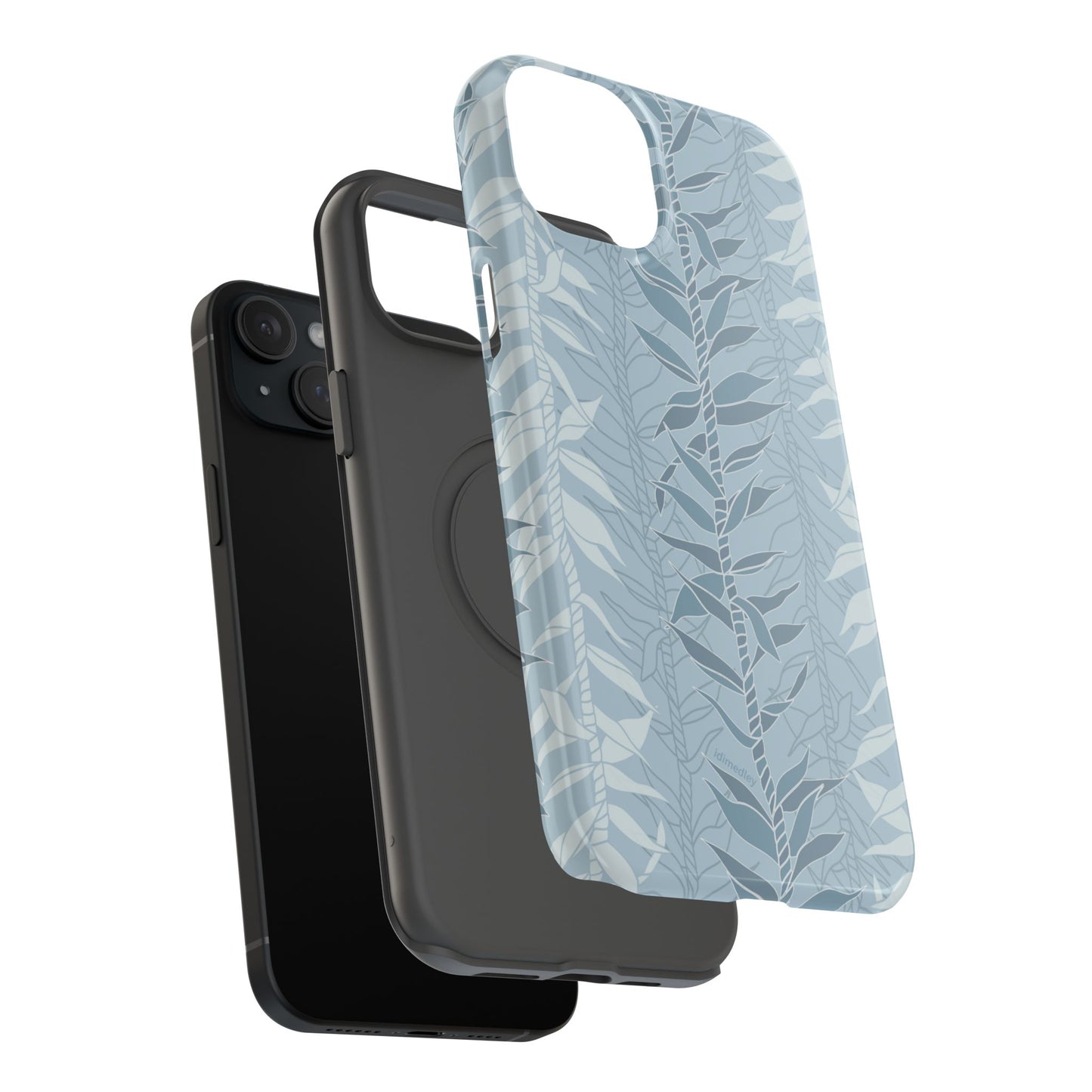 Ti Leaf Lucky Lei (Steel Blue)