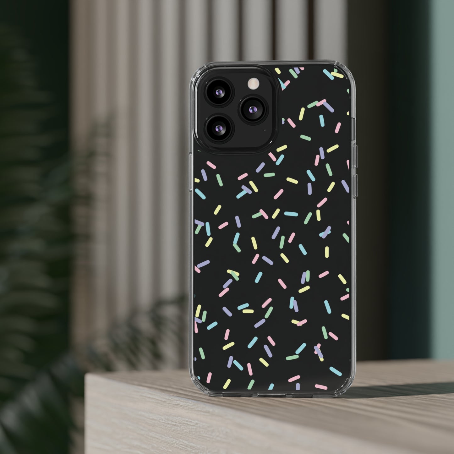 Rainbow Sprinkles CLEAR Case