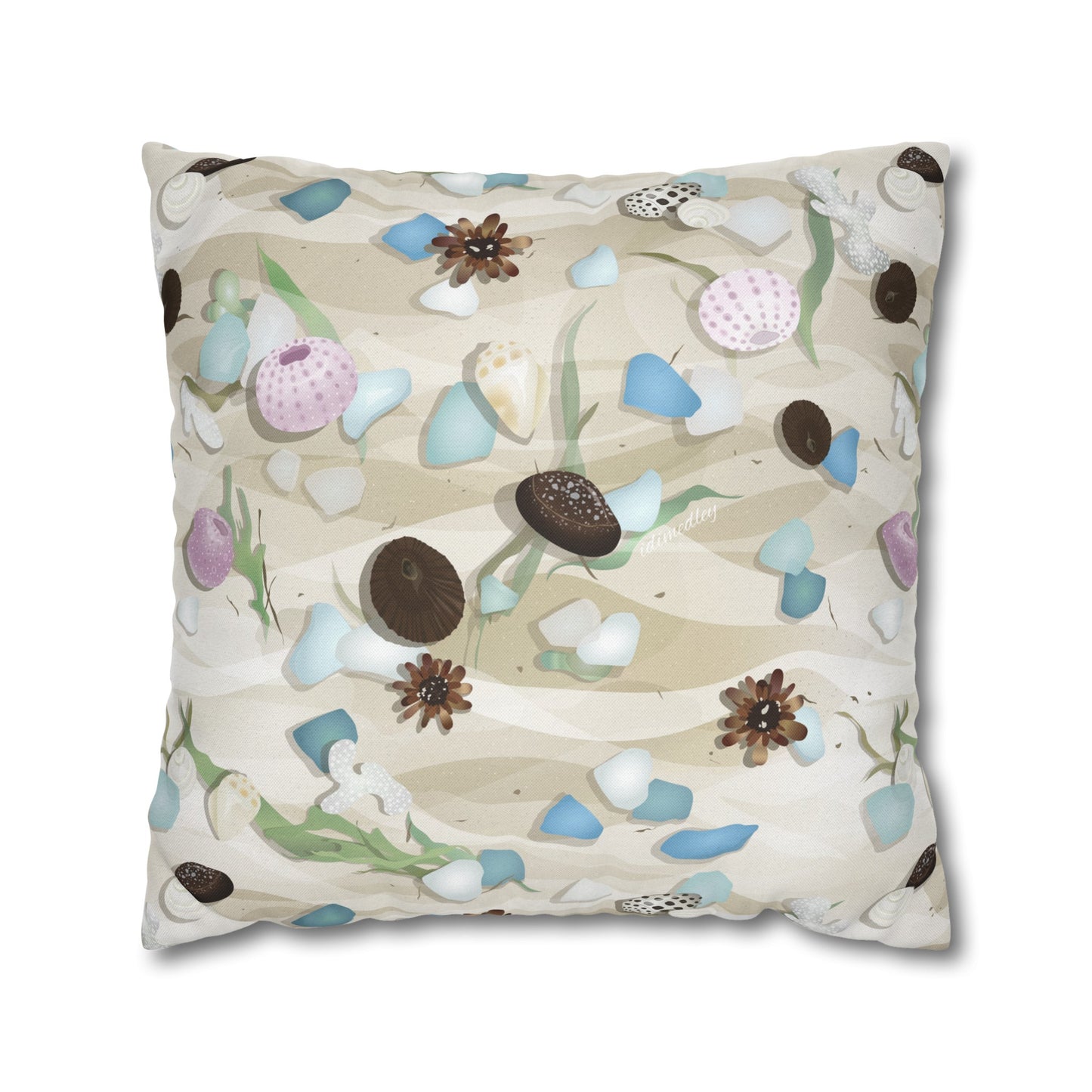 Throw Pillow Covers- Hawaiian Sandy Shores