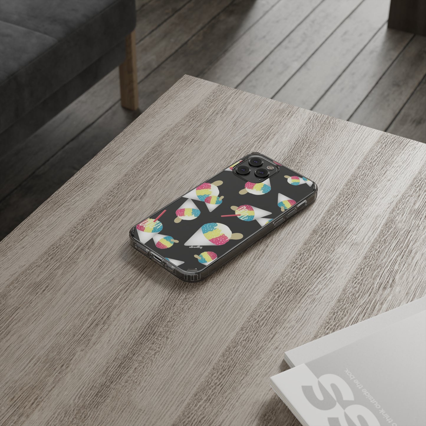Rainbow Shave Ice CLEAR Case