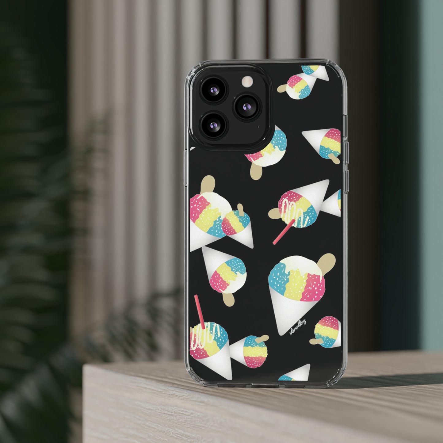 Rainbow Shave Ice CLEAR Case