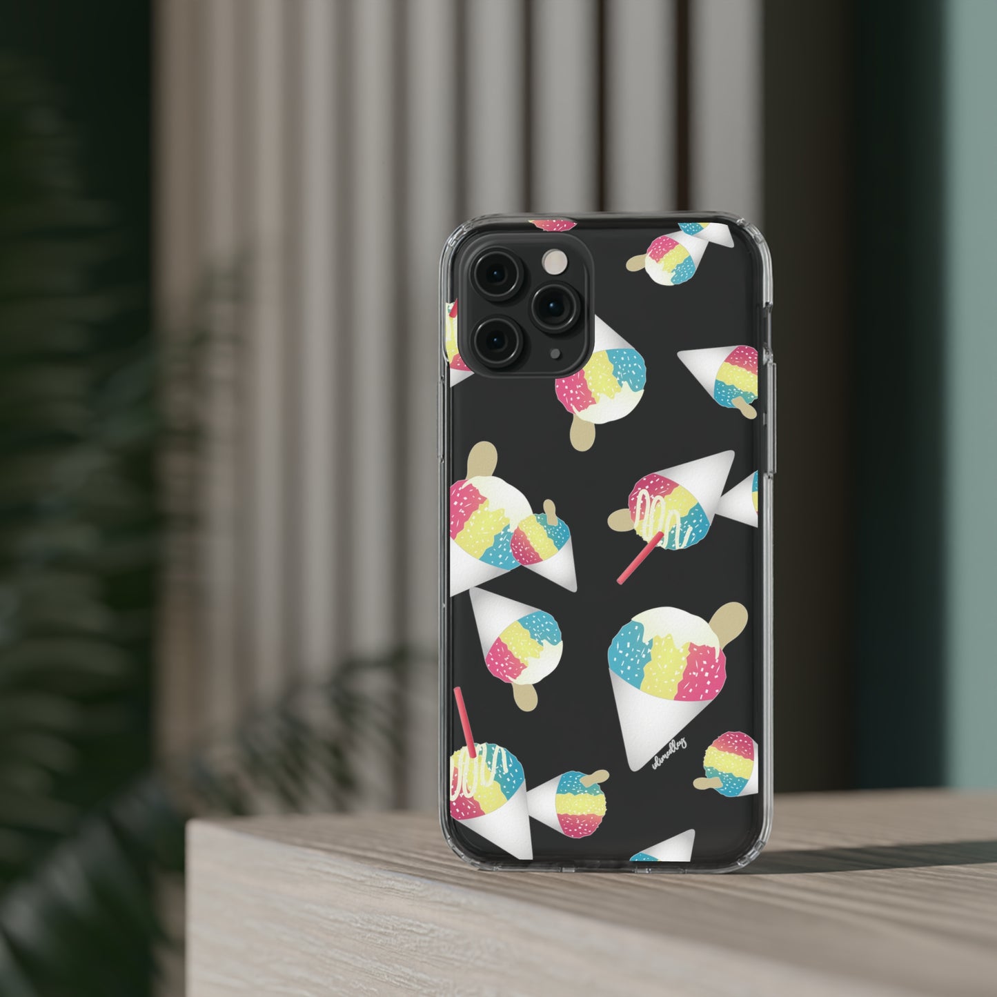Rainbow Shave Ice CLEAR Case