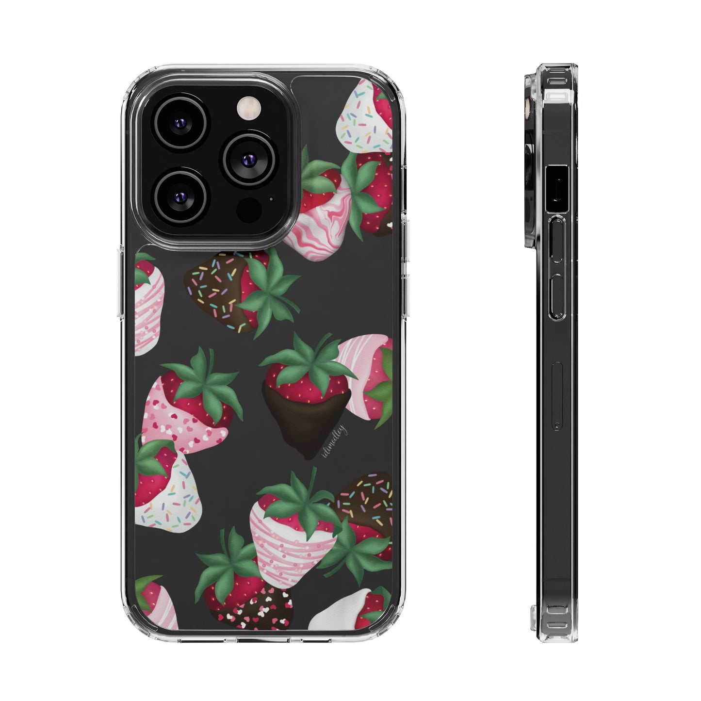 Chocolate Dipped Strawberries CLEAR Case