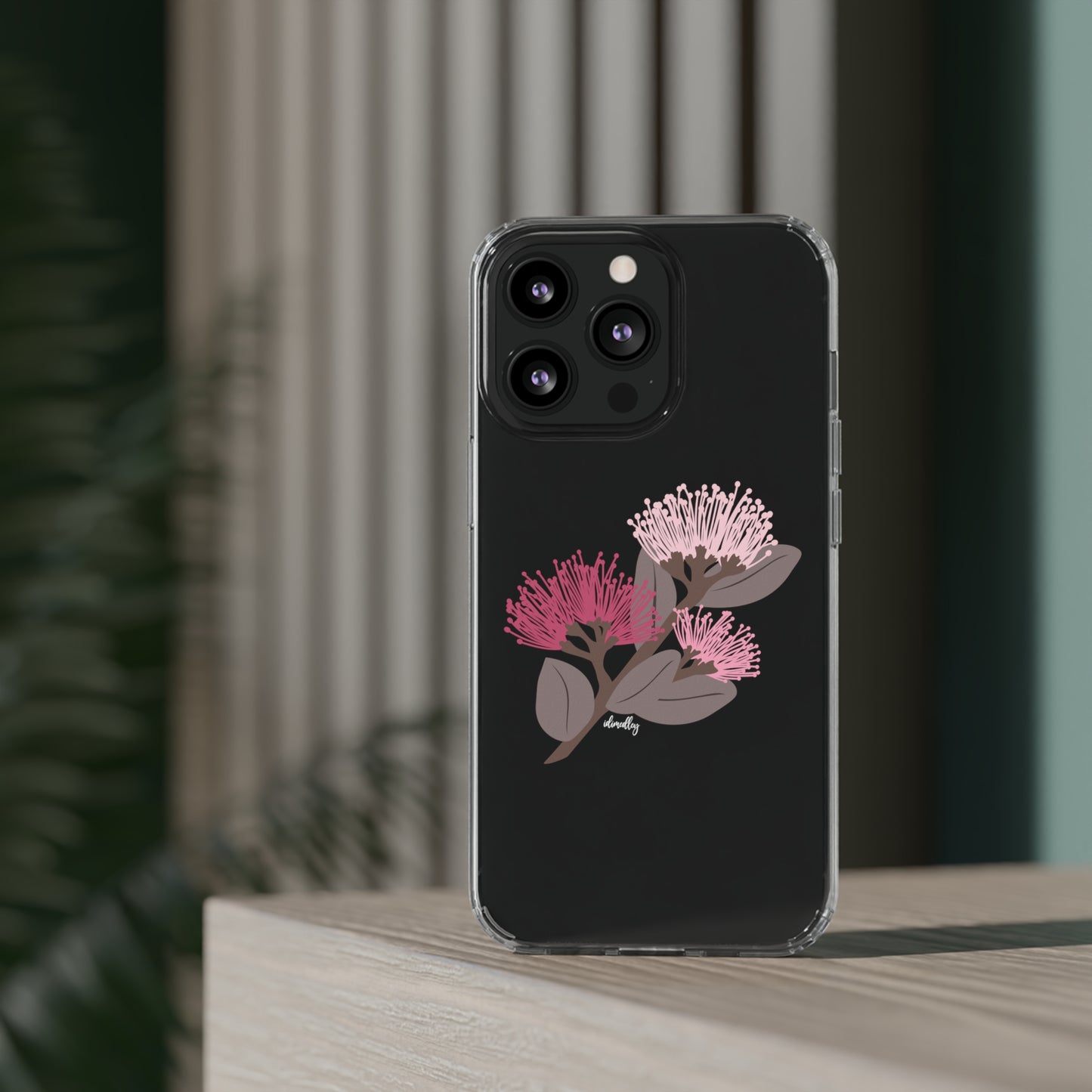 Ohia Blossoms on Branch CLEAR Case