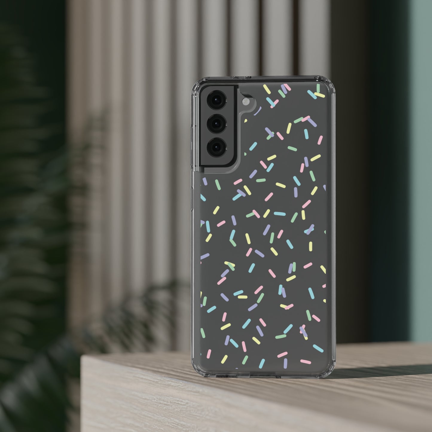 Rainbow Sprinkles CLEAR Case