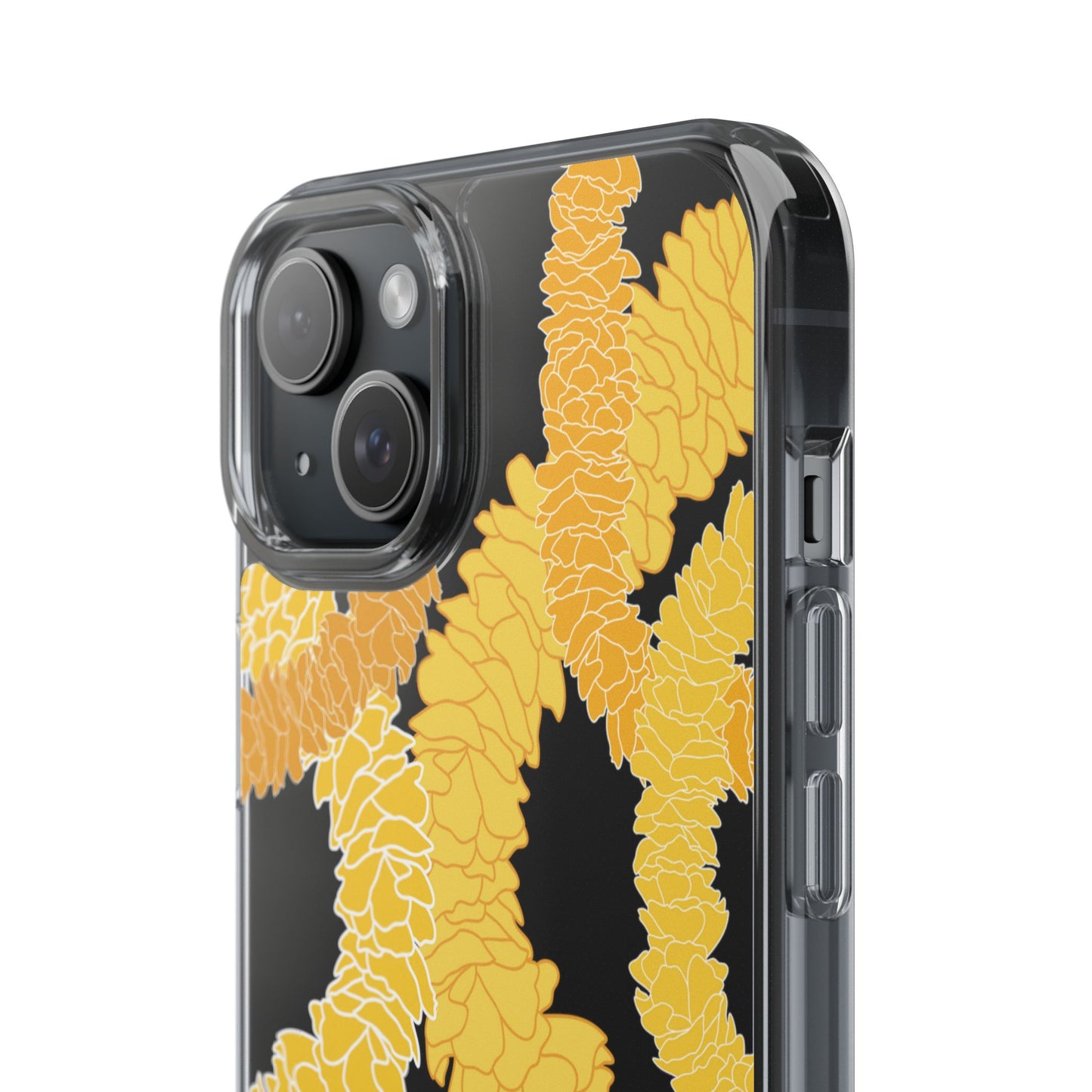 Ilima Flower Lei CLEAR Case