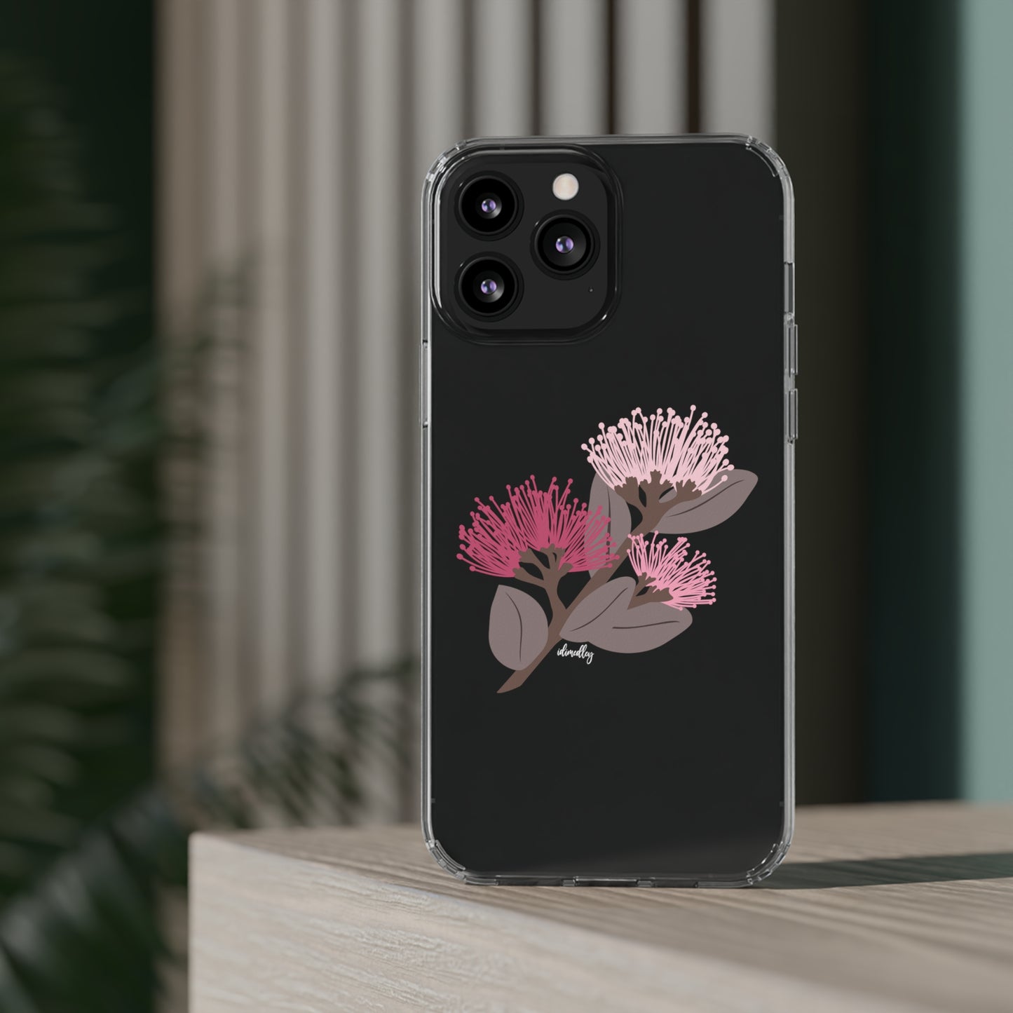 Ohia Blossoms on Branch CLEAR Case