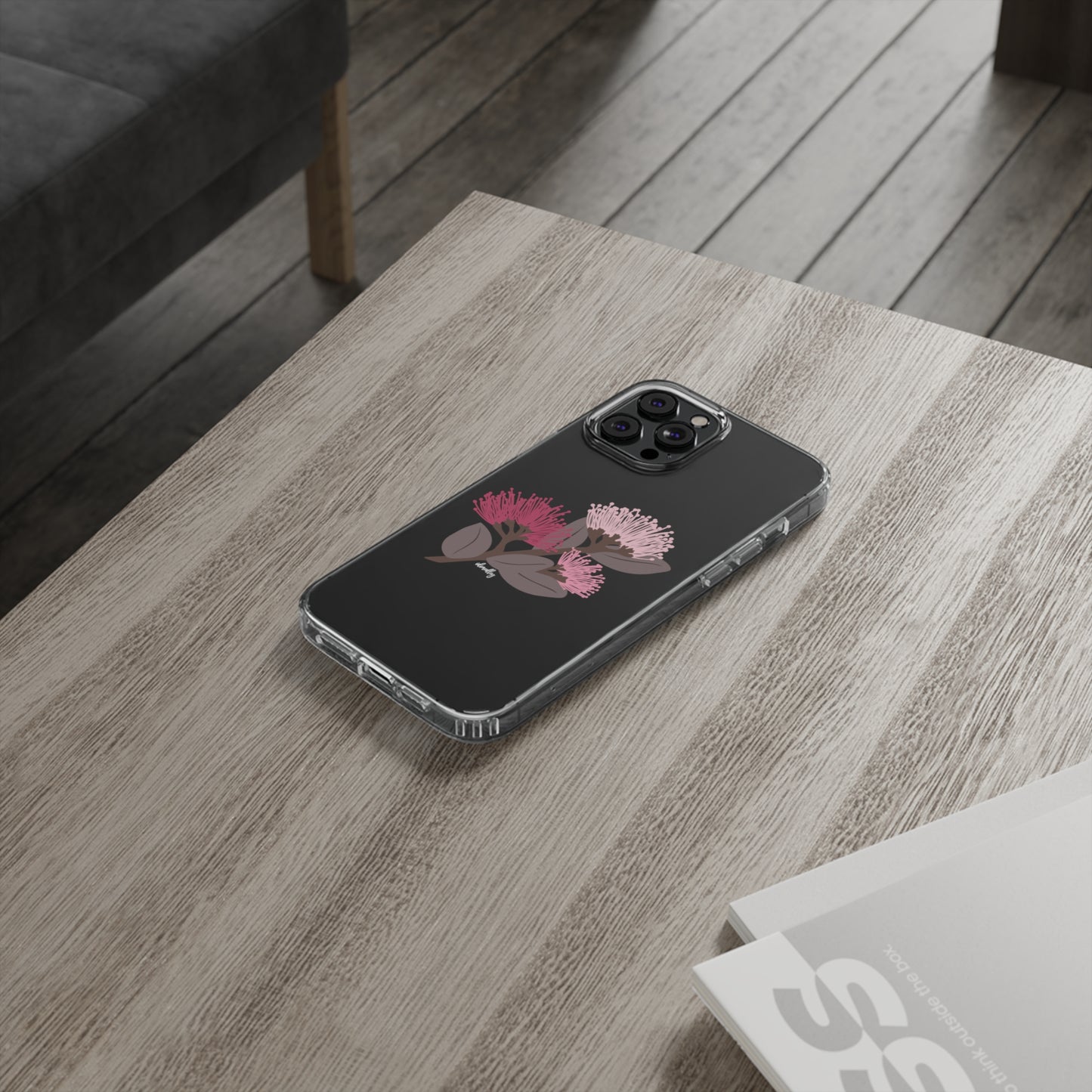 Ohia Blossoms on Branch CLEAR Case