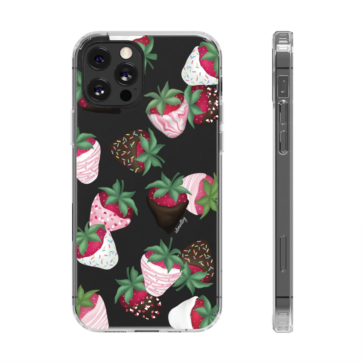 Chocolate Dipped Strawberries CLEAR Case