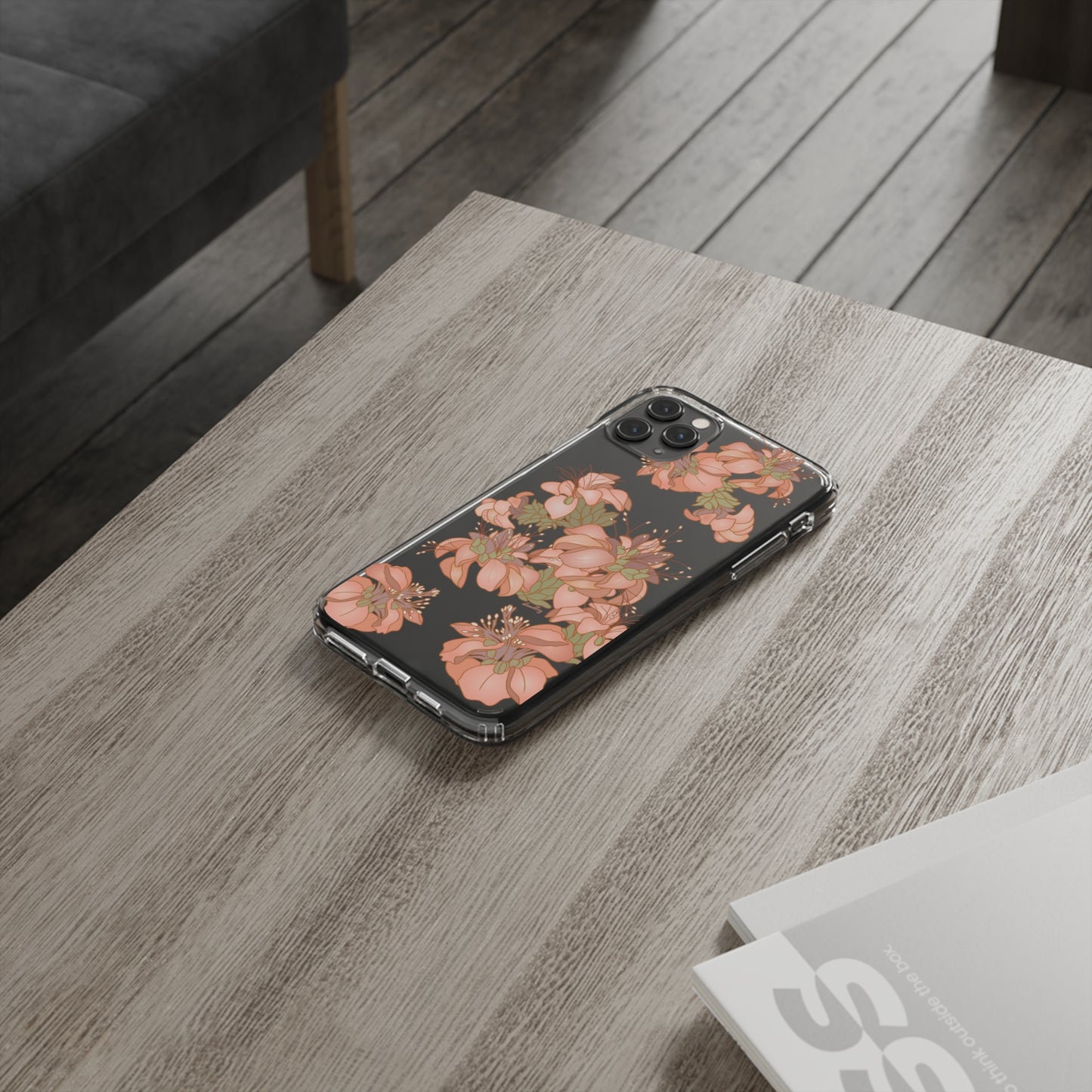 Wili Wili Flowers CLEAR Case