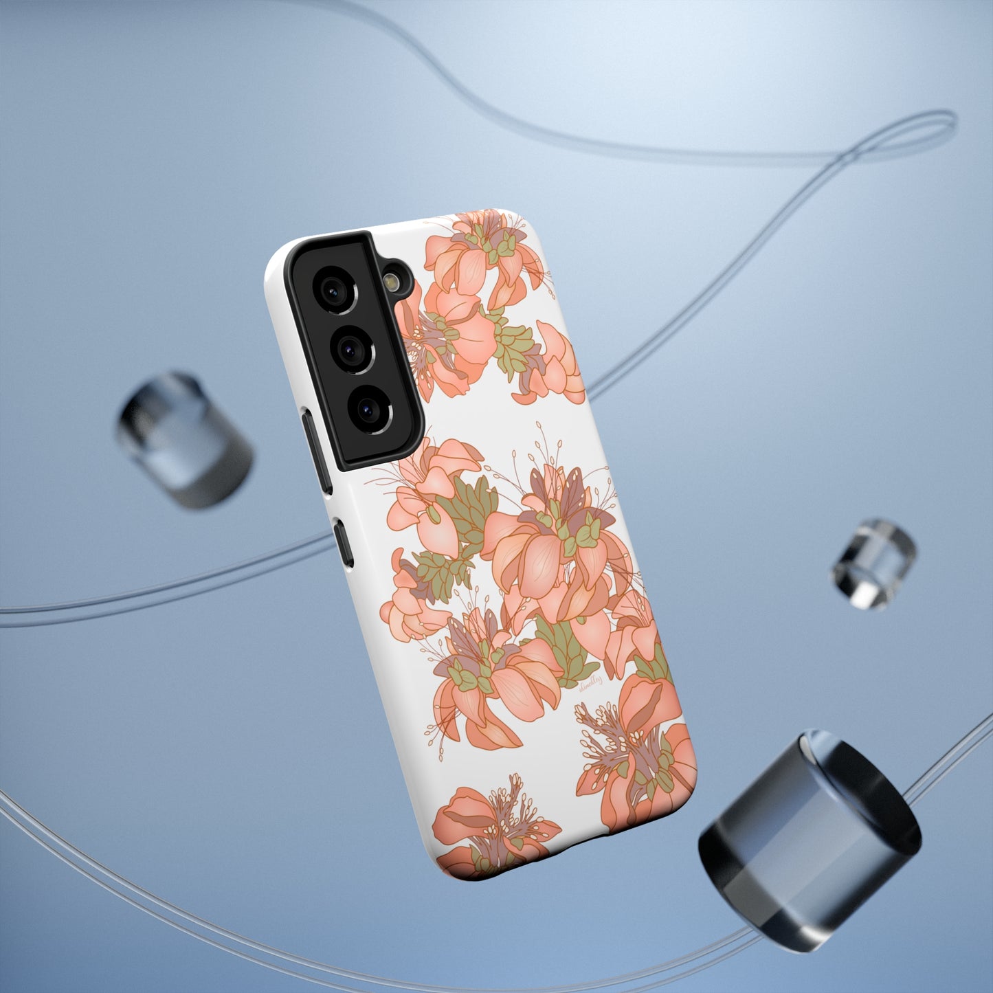 Wili Wili Flowers (White)