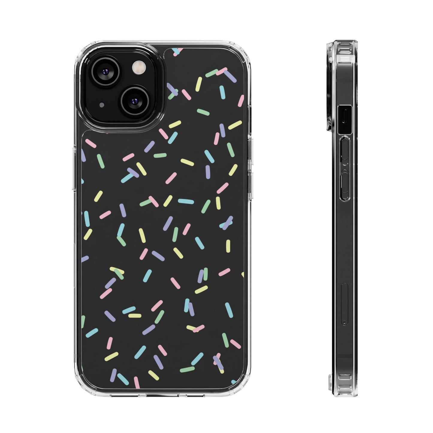 Rainbow Sprinkles CLEAR Case