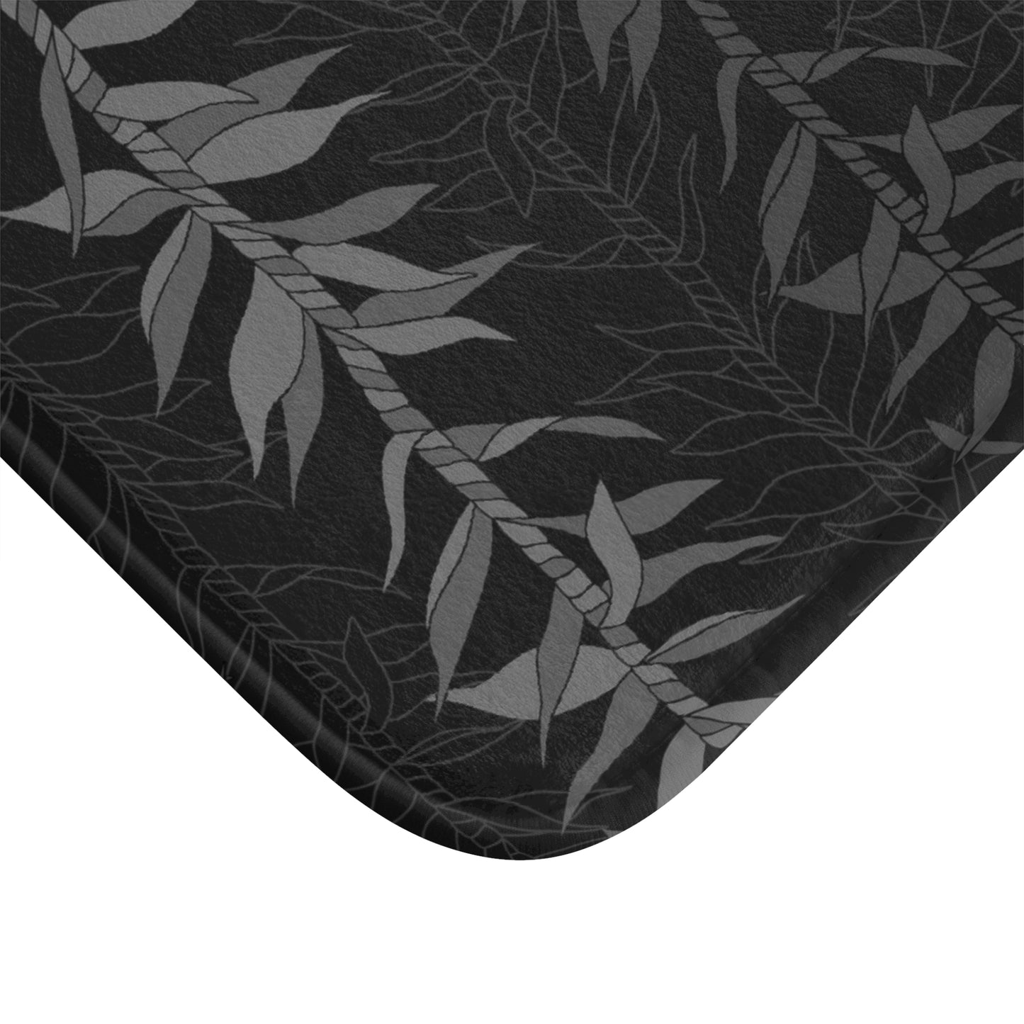 Bath Mat- Ti Leaf Lucky Leis (Shadows)