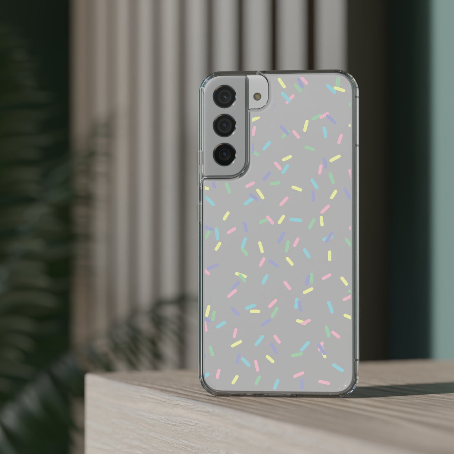 Rainbow Sprinkles CLEAR Case