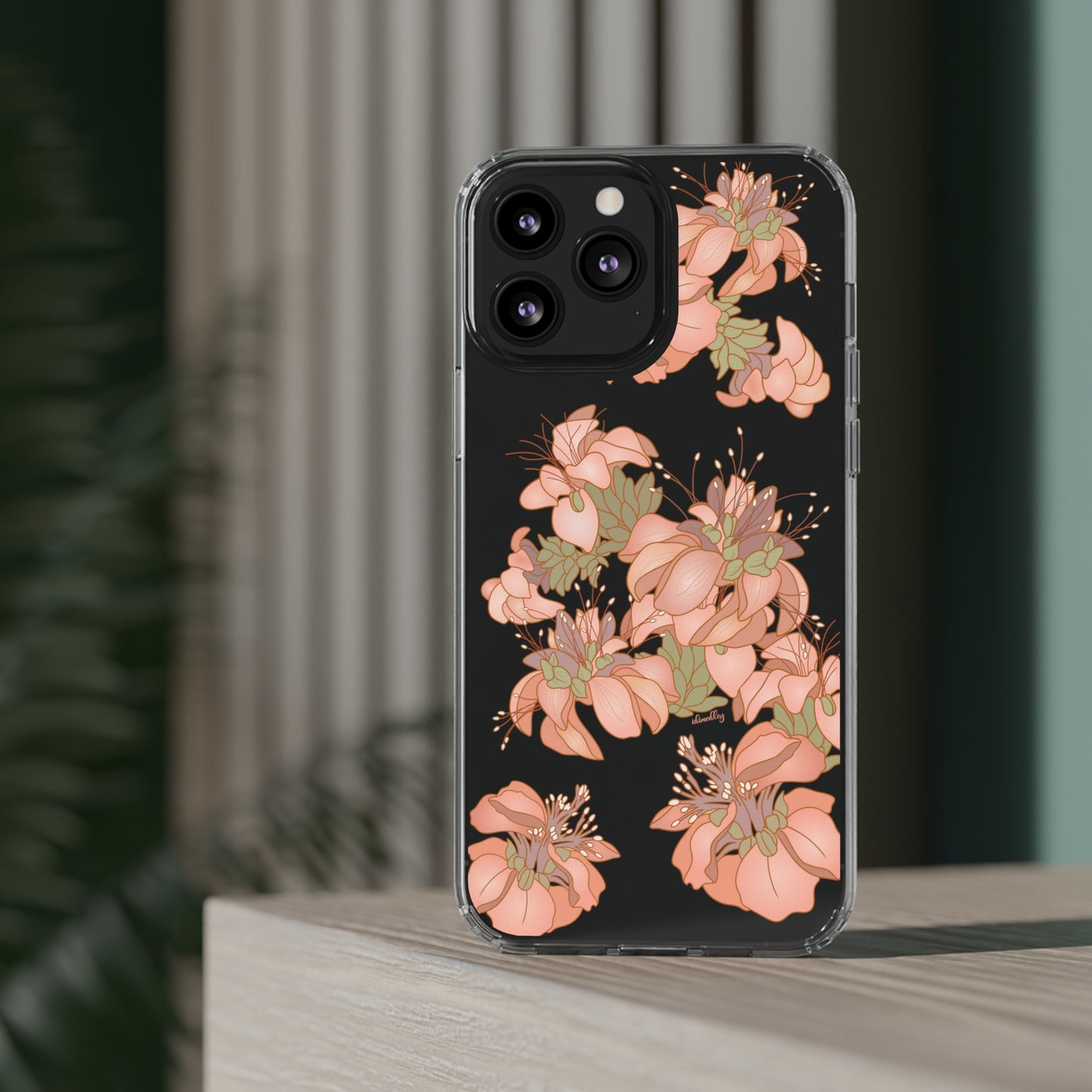 Wili Wili Flowers CLEAR Case