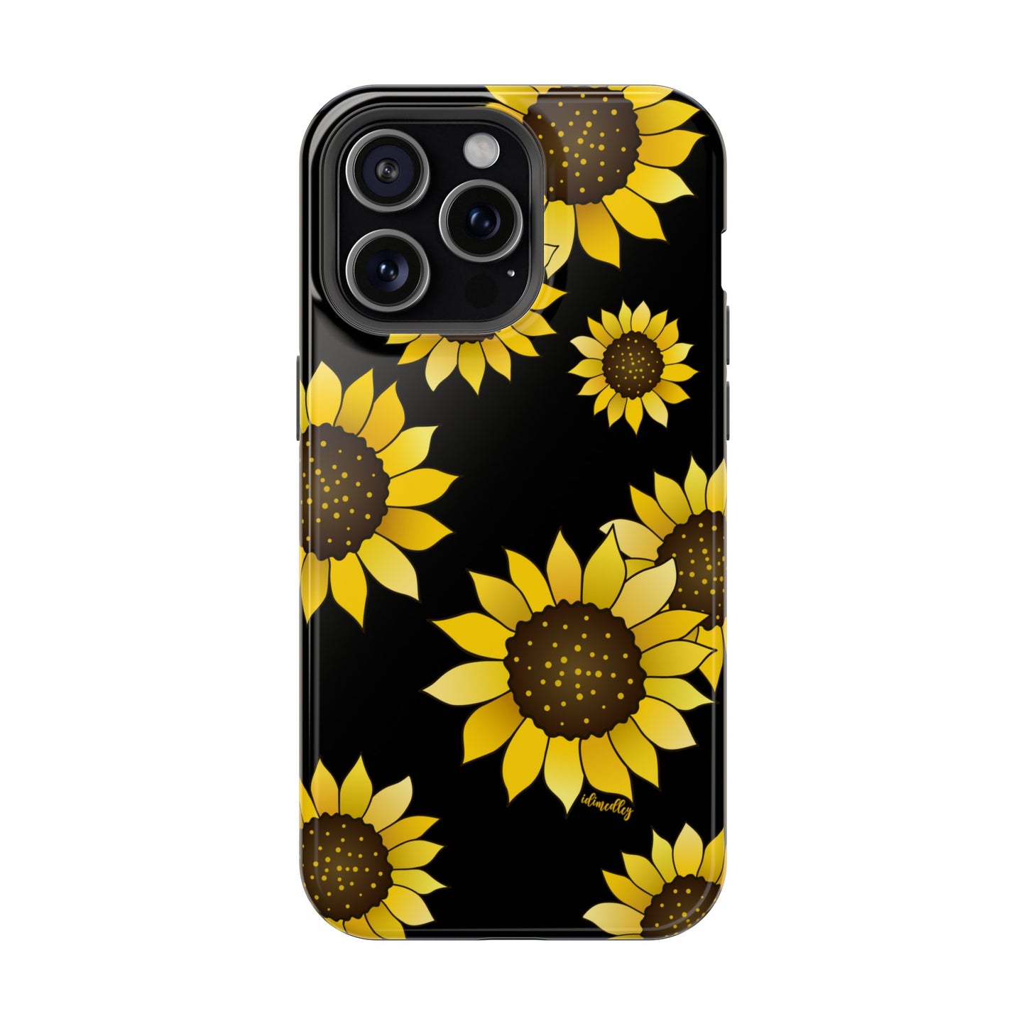 Sunflowers (Black)