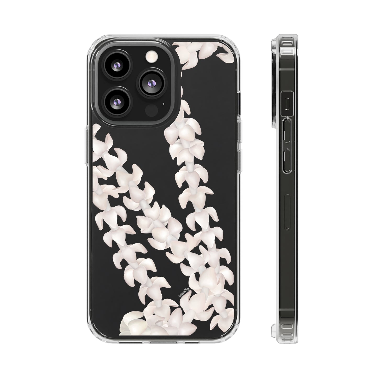 Puakenikeni Lei (Blush Pink) CLEAR Case