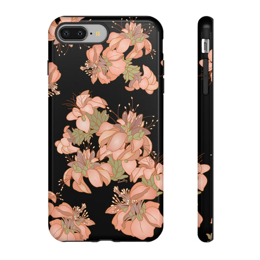 Wili Wili Flowers (Black), iPhone 8 Plus