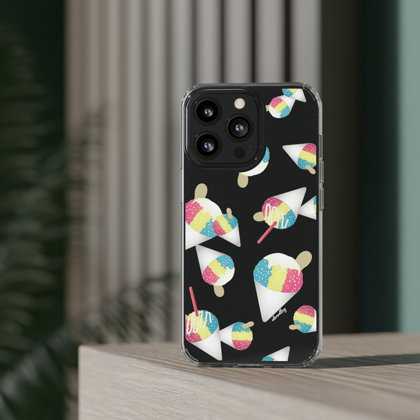 Rainbow Shave Ice CLEAR Case