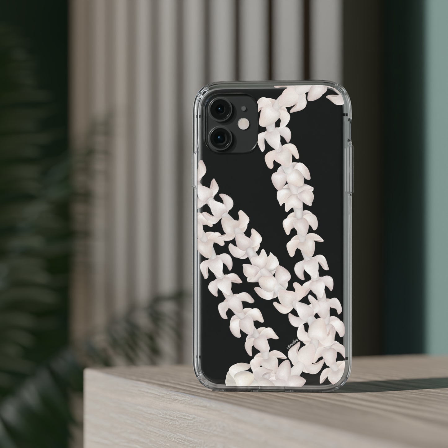 Puakenikeni Lei (Blush Pink) CLEAR Case