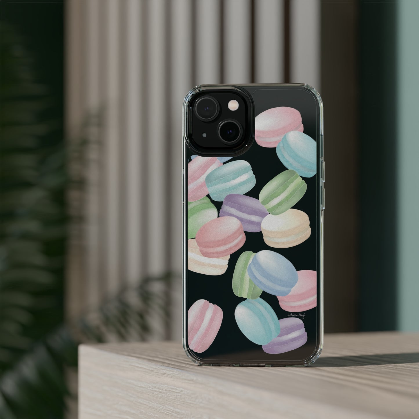 Macaron Rainbows CLEAR Case