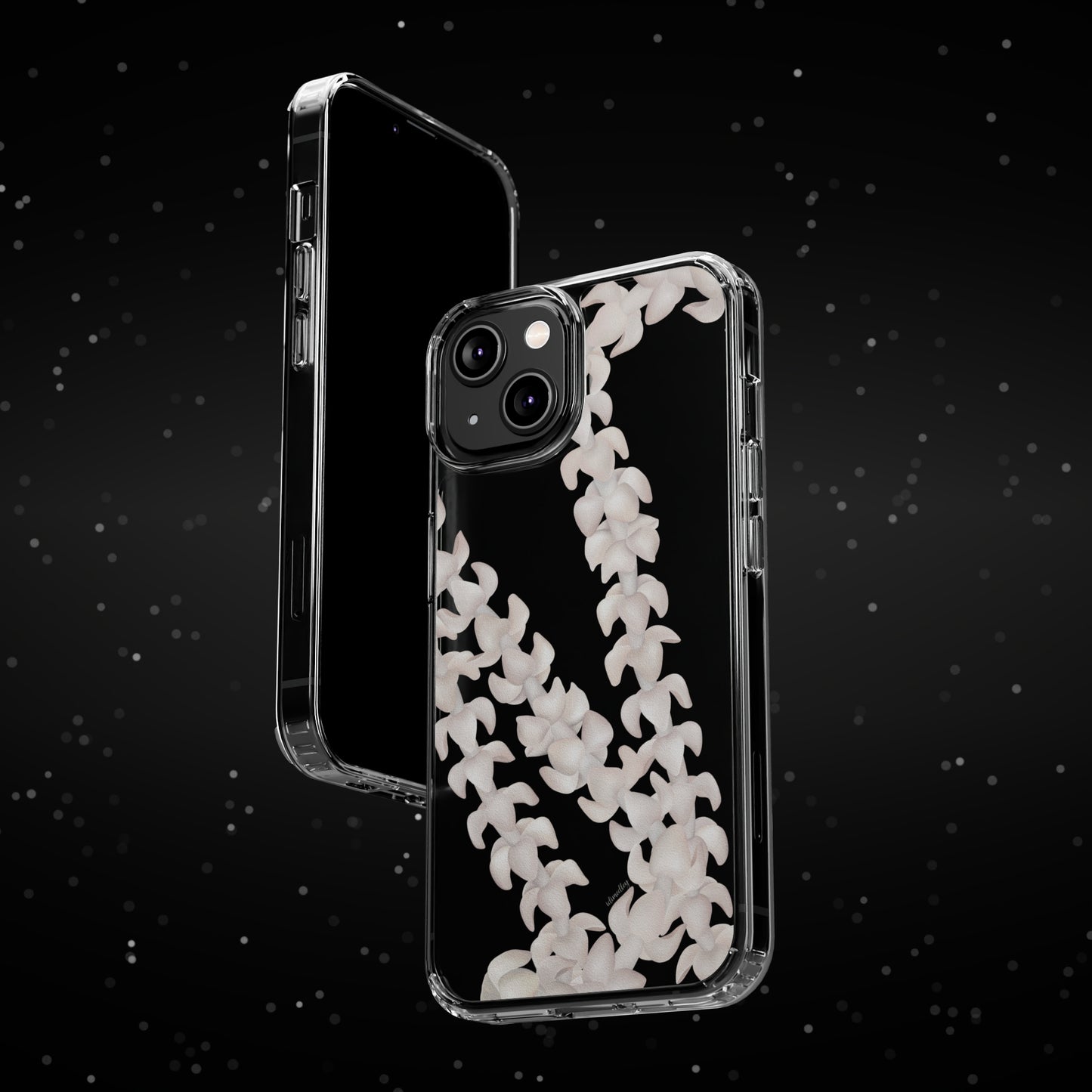Puakenikeni Lei (Blush Pink) CLEAR Case