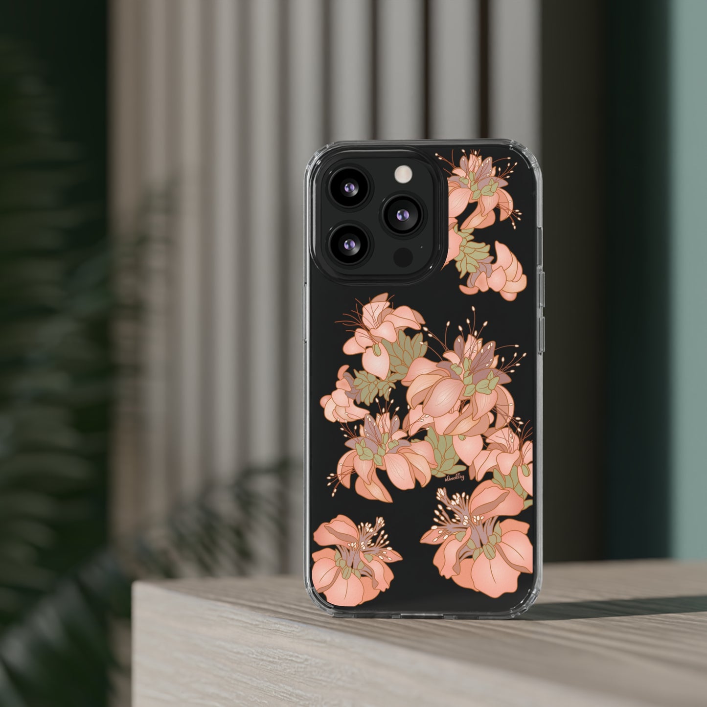 Wili Wili Flowers CLEAR Case