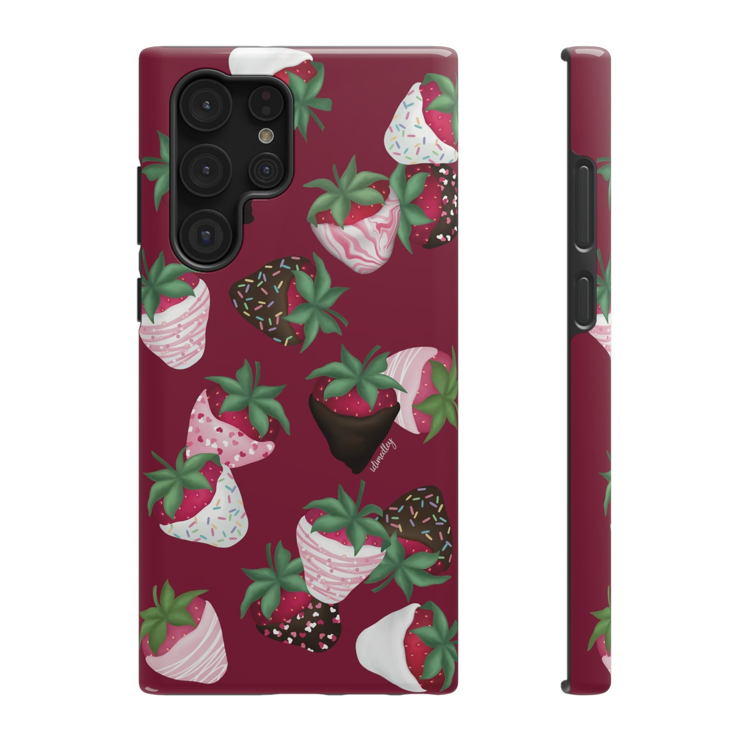 Strawberry Dipped Confections (Red)