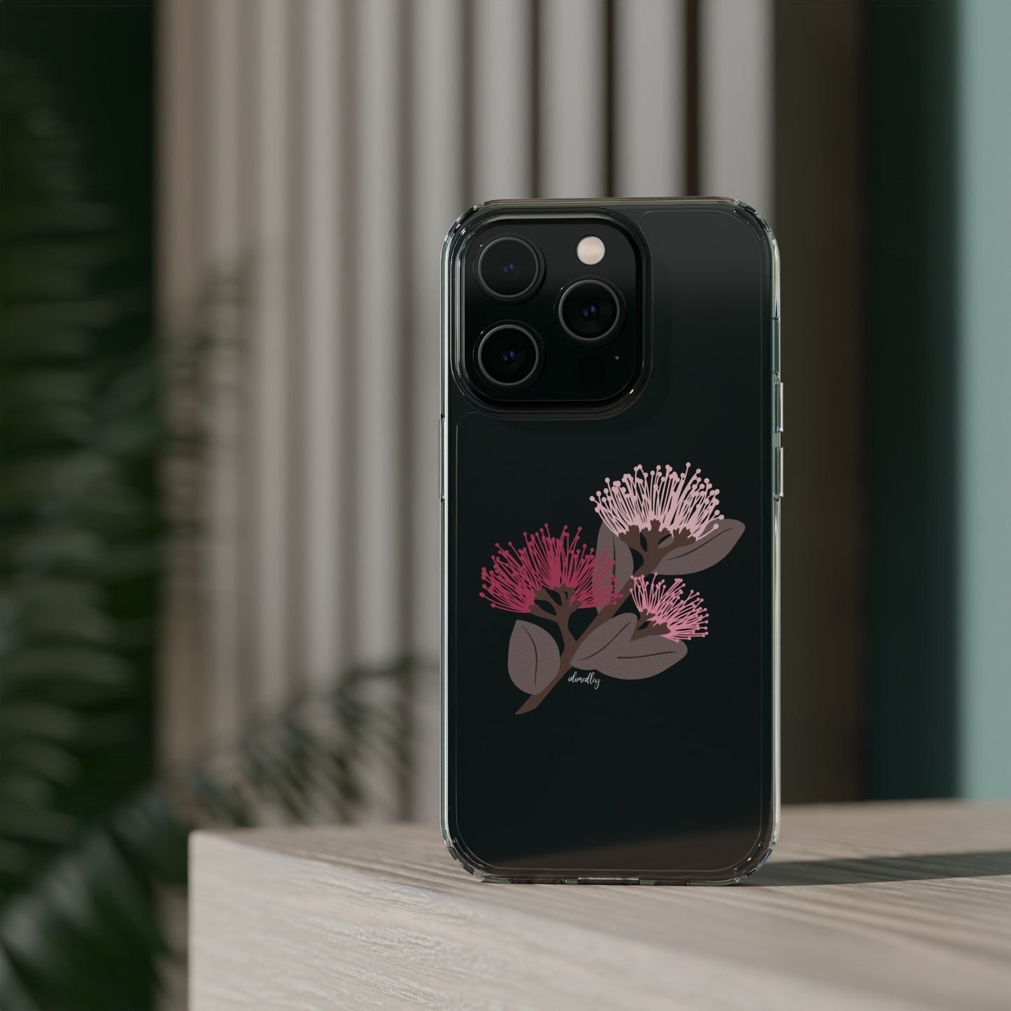Ohia Blossoms on Branch CLEAR Case