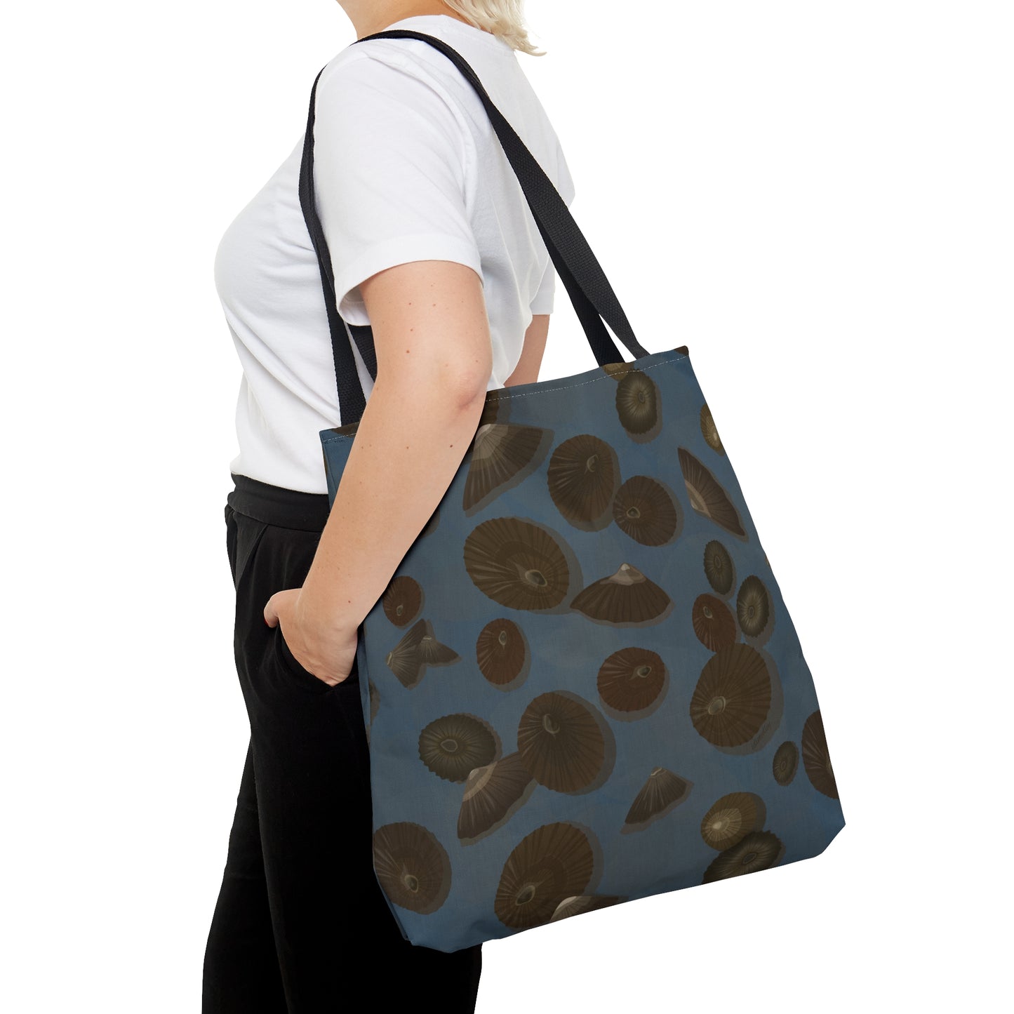 Tote bag- Lil Opihi Blue