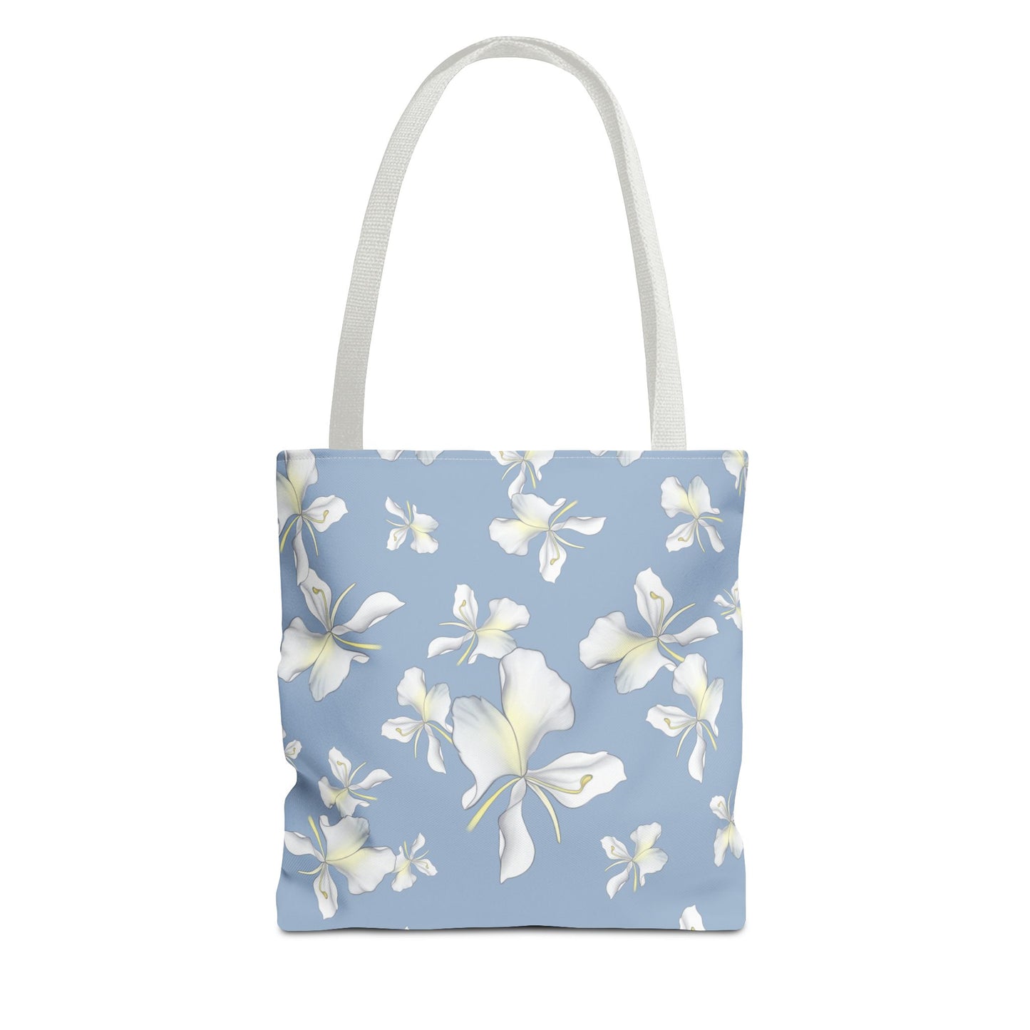 Tote bag- Awapuhi Falling (Cyan)