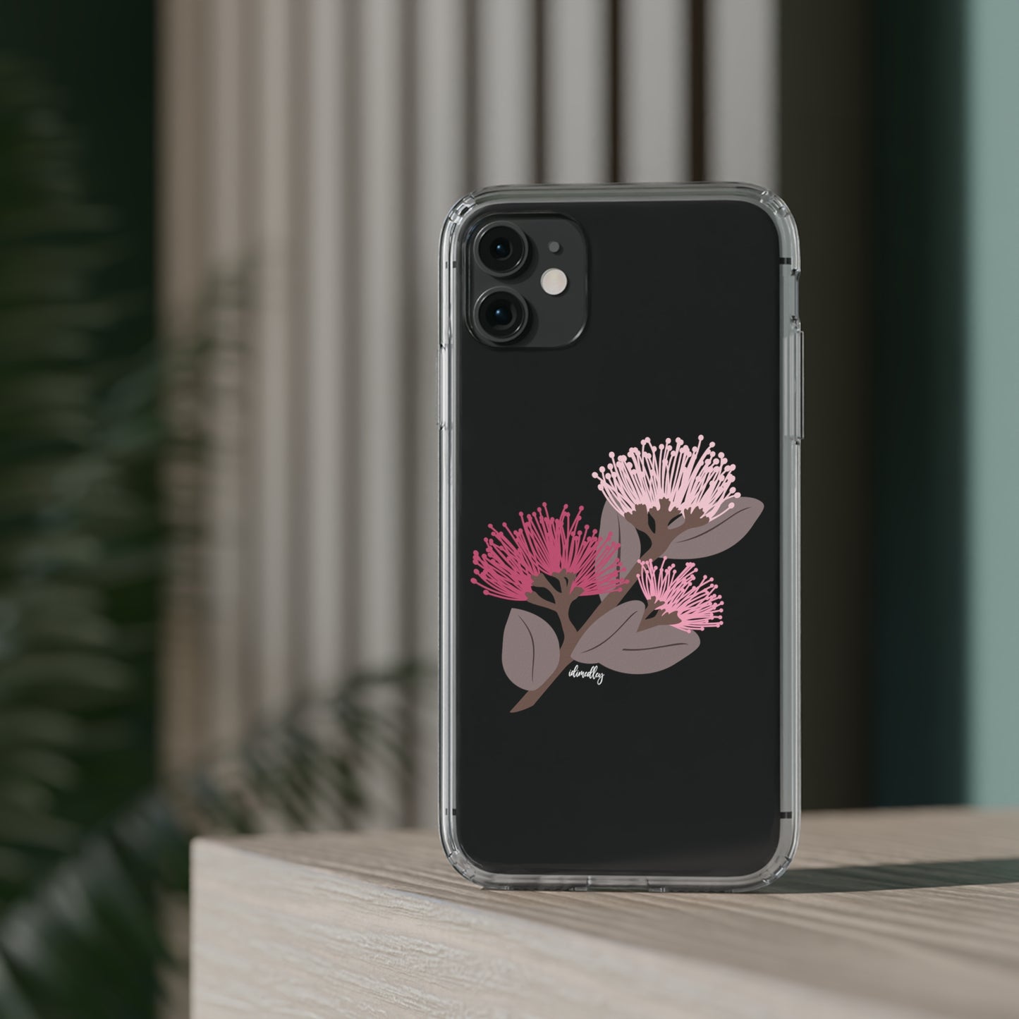 Ohia Blossoms on Branch CLEAR Case