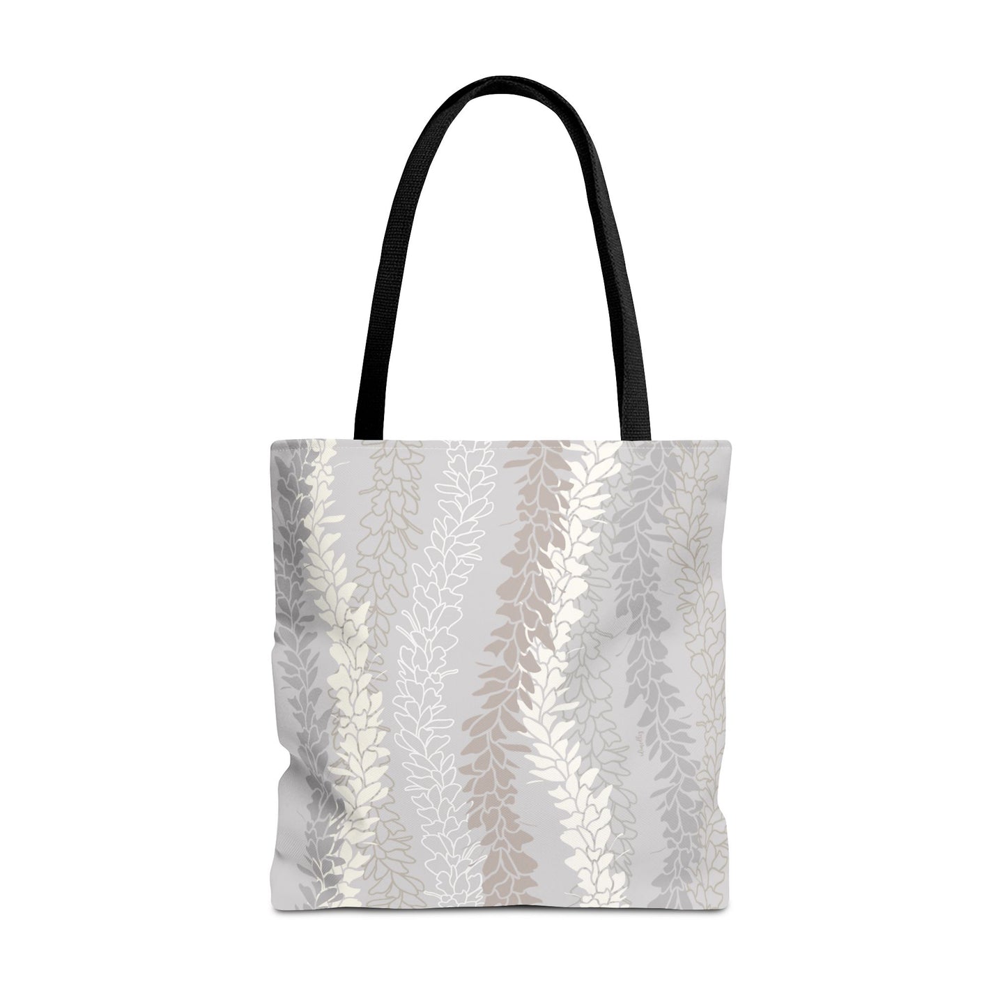 Tote bag- White Ginger Kisses (Gray)