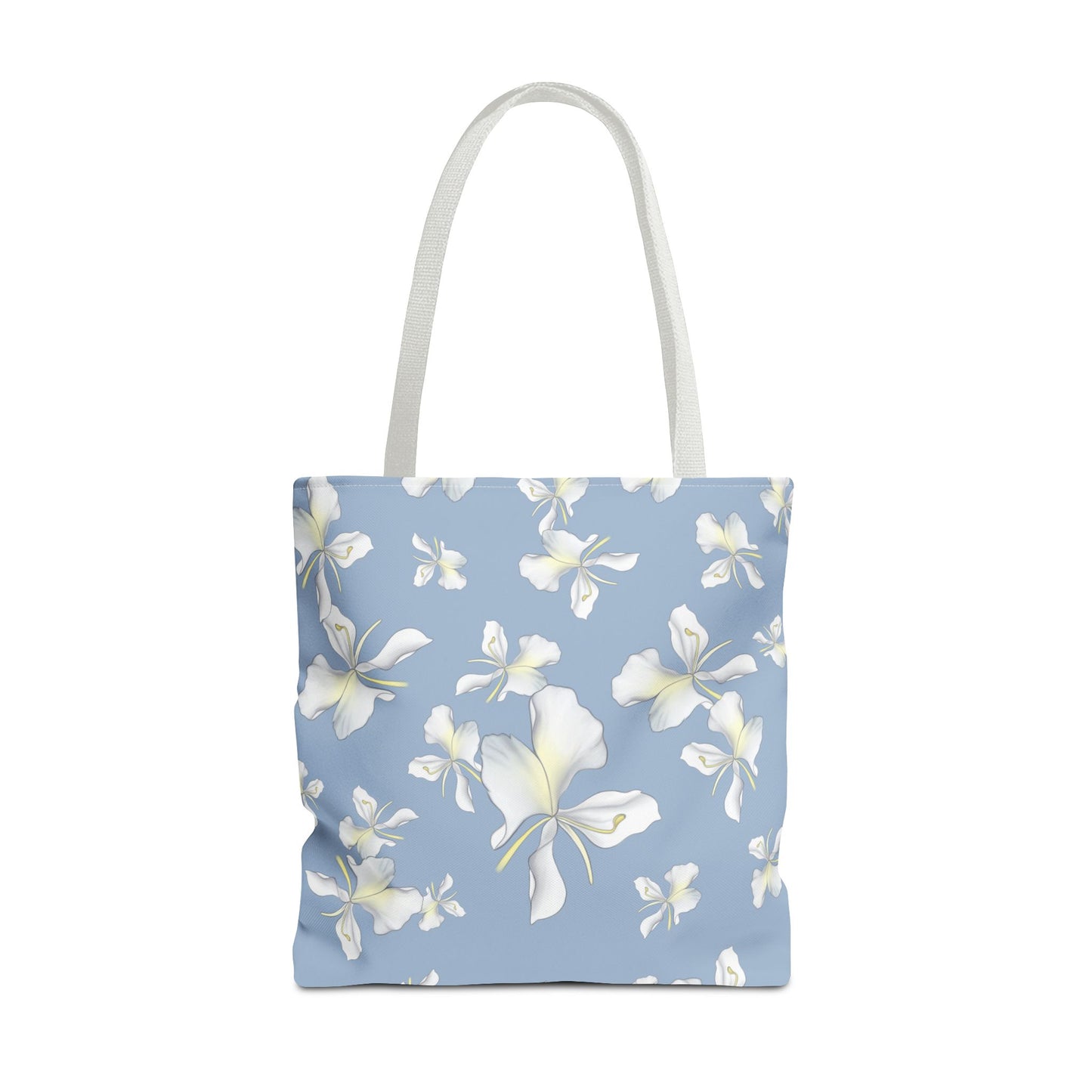 Tote bag- Awapuhi Falling (Cyan)