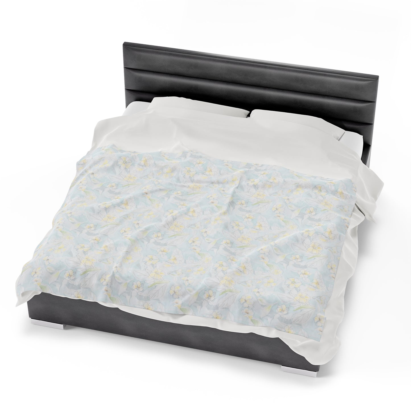 Velveteen Blanket- Puakenikeni Water Wash