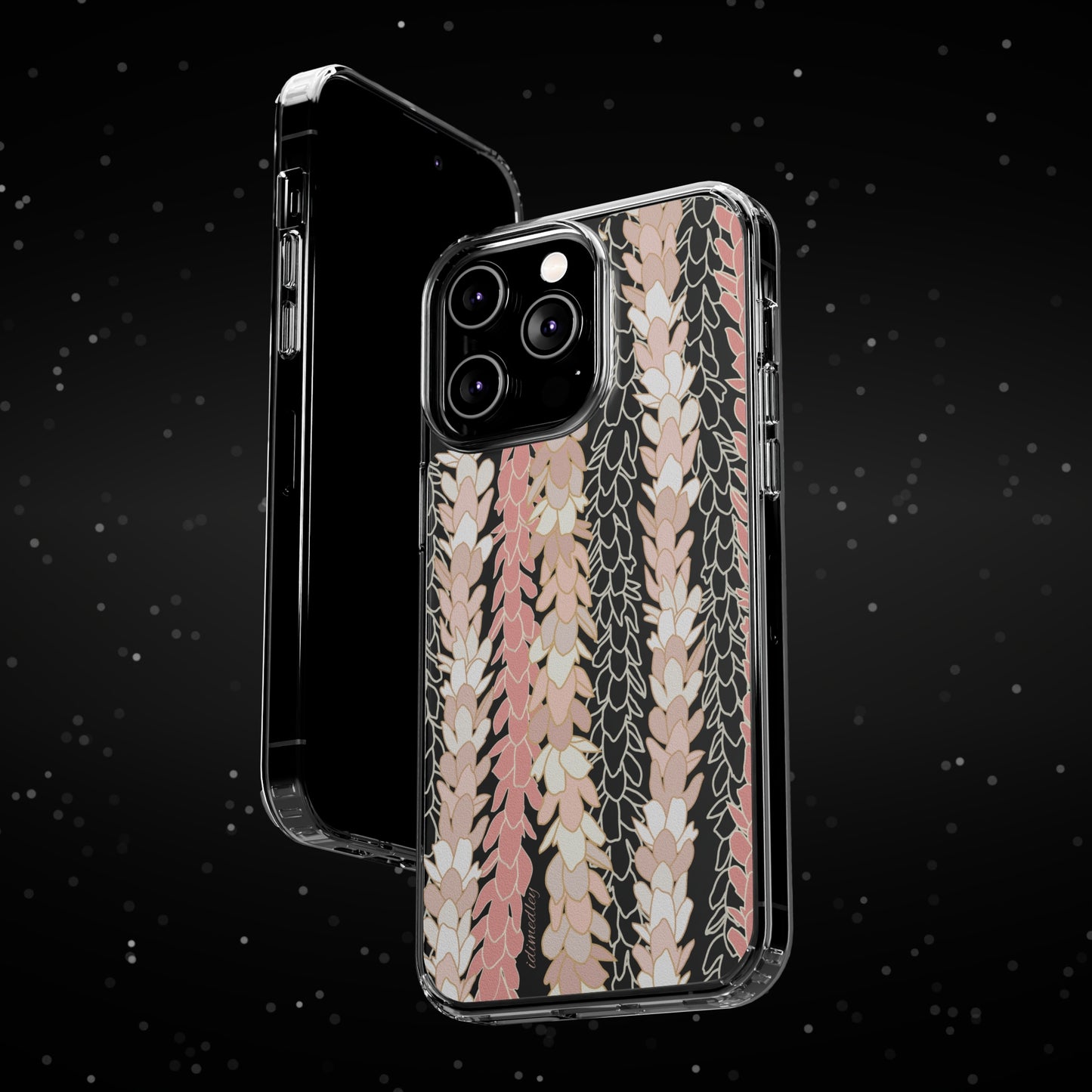 Pakalana Stringing Peach CLEAR Case