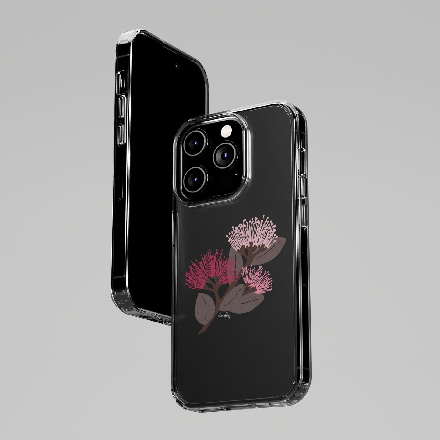 Ohia Blossoms on Branch CLEAR Case