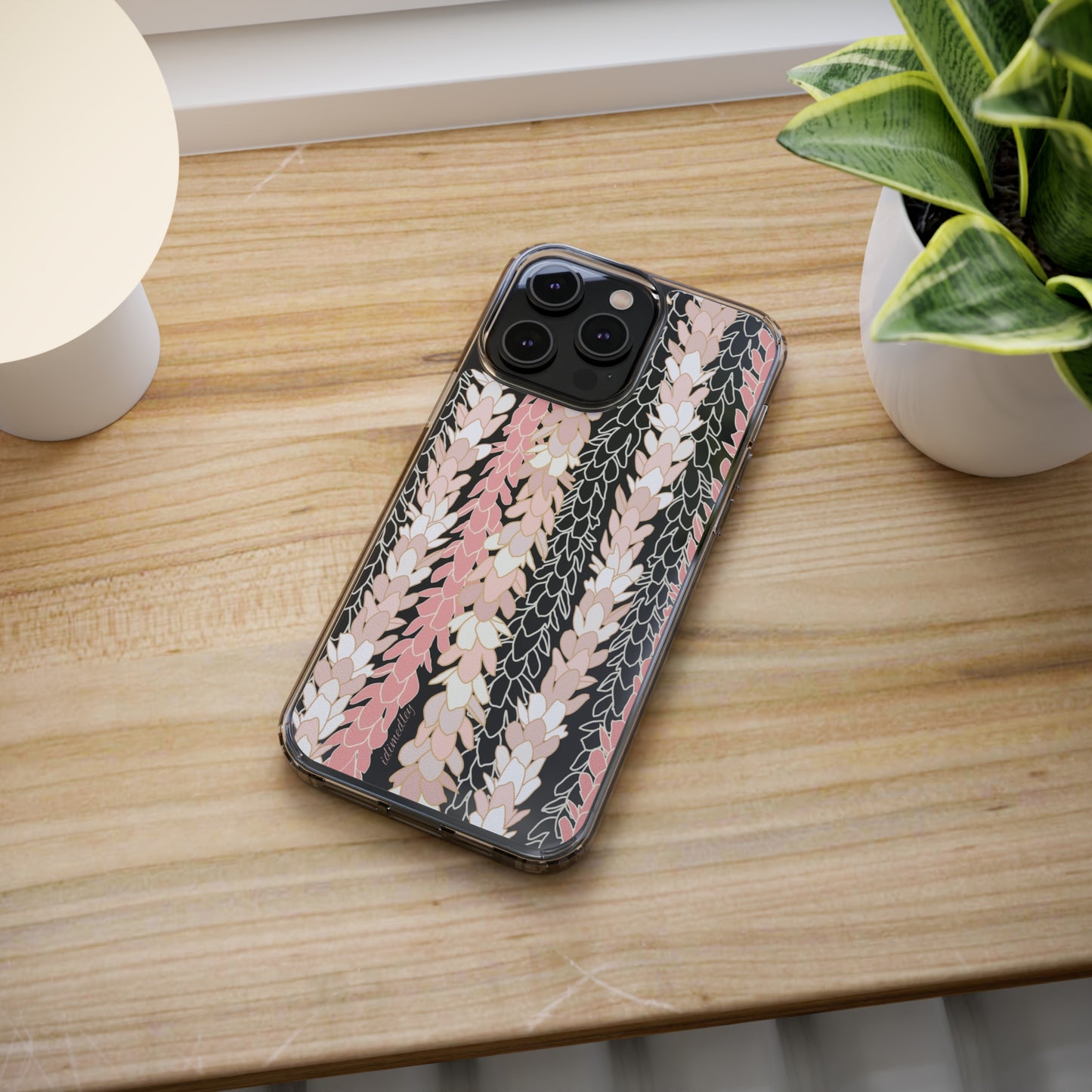 Pakalana Stringing Peach CLEAR Case