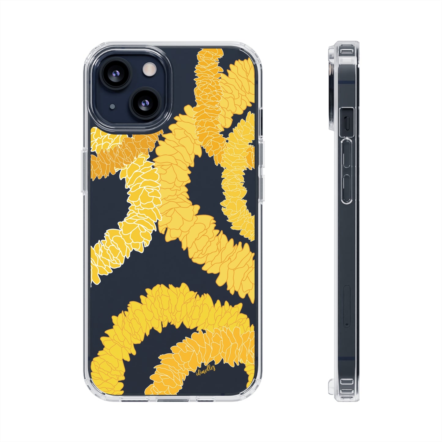 Ilima Flower Lei CLEAR Case