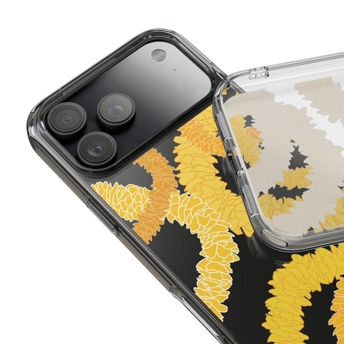 Ilima Flower Lei CLEAR Case