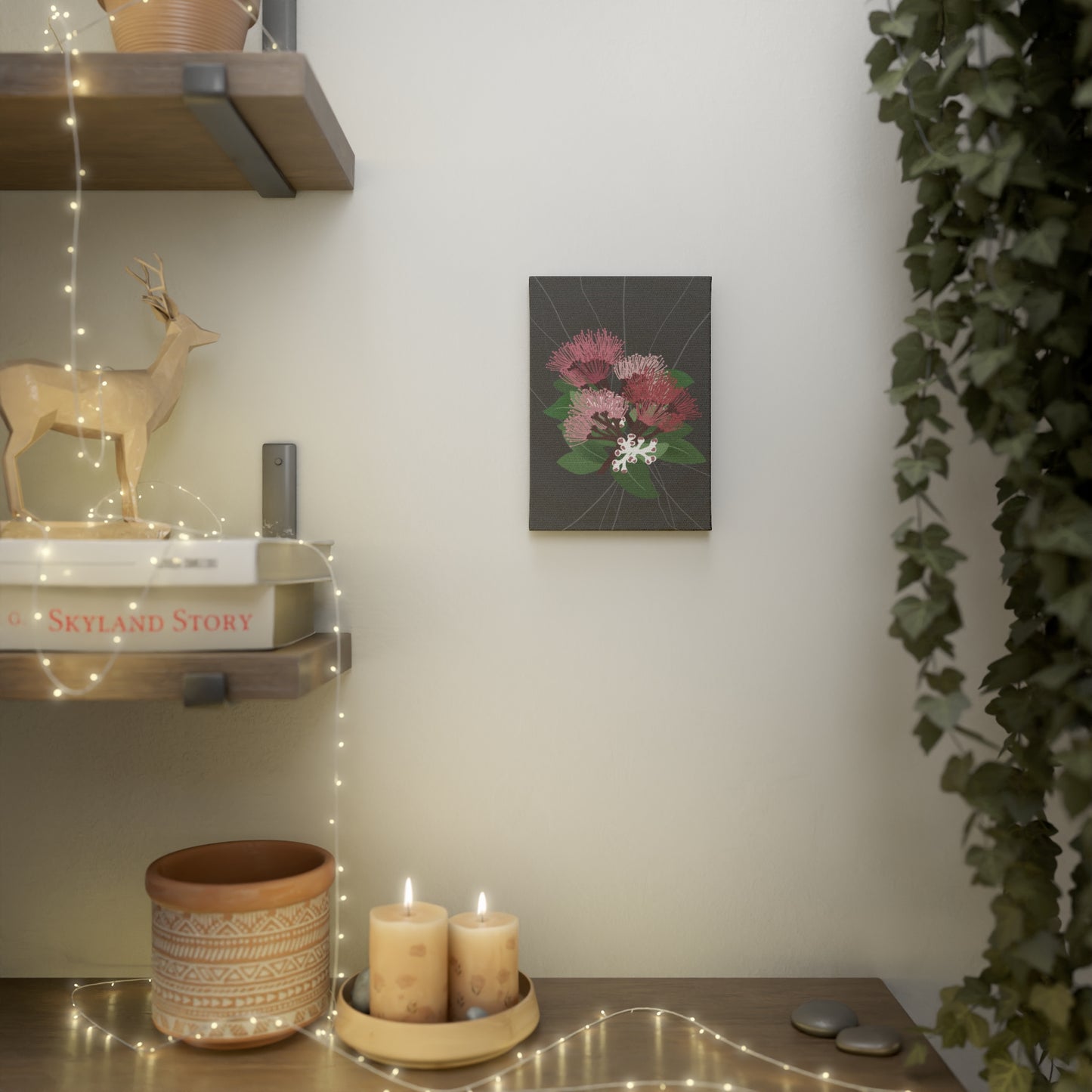 Canvas Photo Tile- Ohia Lehua