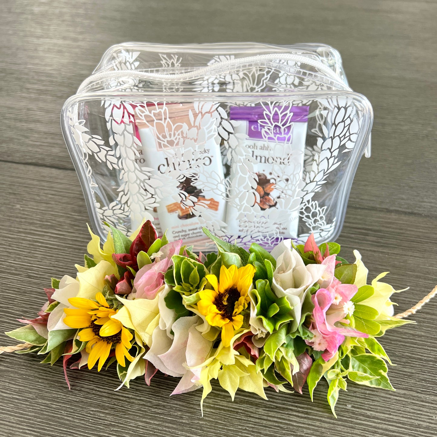 Pikake Clear Pouch