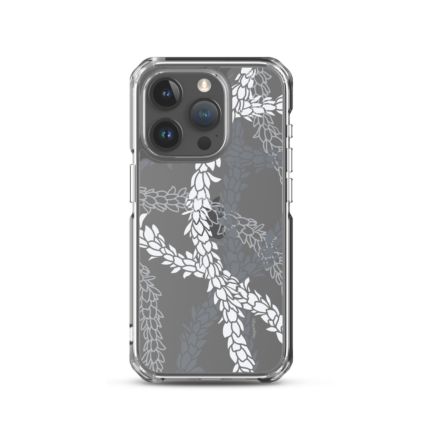 Pikake Wishes CLEAR case, iPhone 15