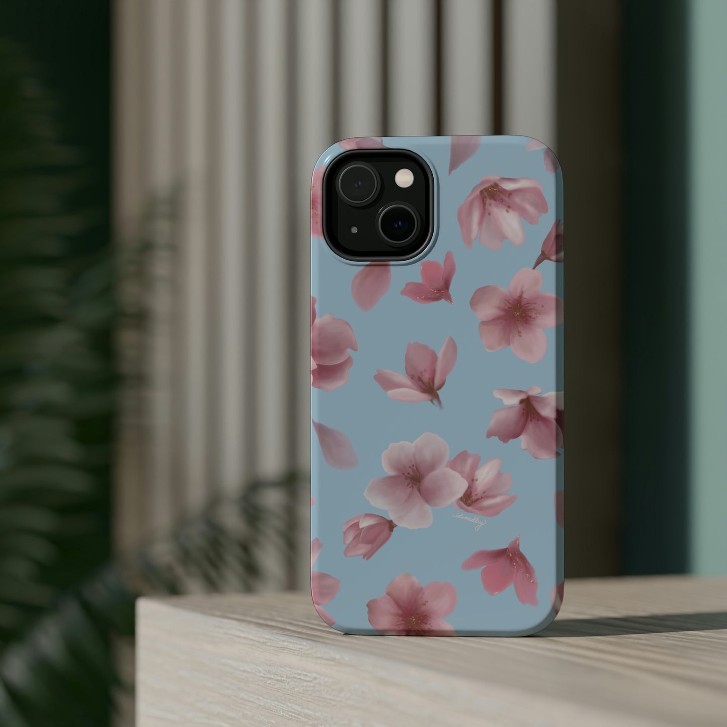 Sakura Cherry Blossoms in Spring (Light Blue), MagSafe